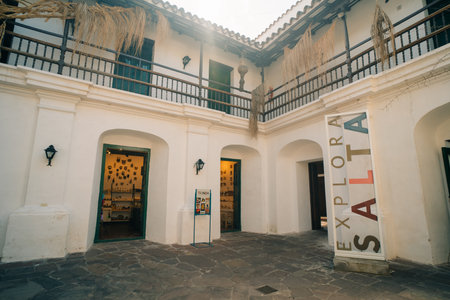 museum in Salta. Salta, Argentina - mar 4th 2024のeditorial素材