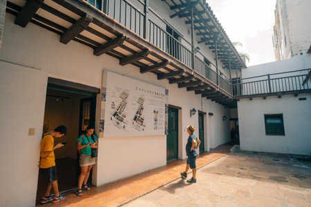 museum in Salta. Salta, Argentina - mar 4th 2024のeditorial素材