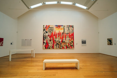 Bologna - Italy - May 5, 2024 Mambo Museum of Modern Art of Bologna. High quality photoのeditorial素材