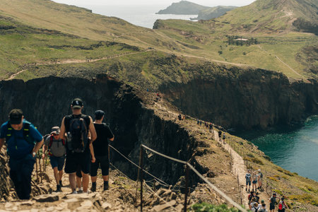 Cape Ponta de Sao Lourenco, Madeira Island, Portugal. High quality photo