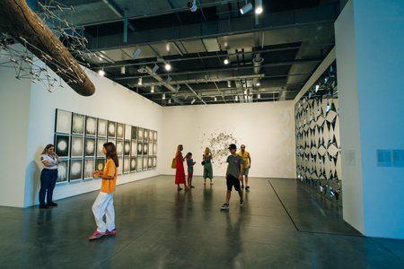 Istanbul, Turkey - May 5, 2024 Istanbul Museum of Modern Art, or Istanbul Modern. High quality photoのeditorial素材