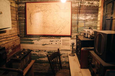 Winnipeg, Manitoba, Canada - may 2 2024 The Manitoba Museum. High quality photoのeditorial素材