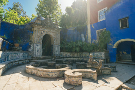 Lisbon, Lisbon Portugal - may 2 2024 Palace of the Marquesses of Fronteira. High quality photoのeditorial素材