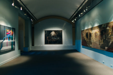 mexico city - may 2023 The Jose Luis Cuevas Museum. High quality photoのeditorial素材