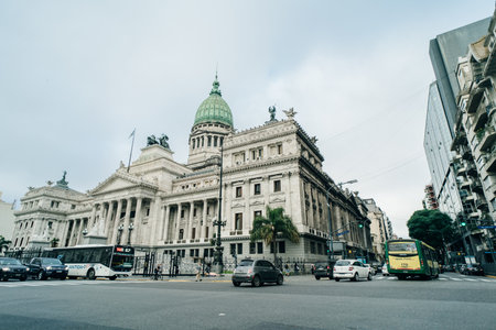 Congress of the Nation Argentina, Buenos Aires - may 2 2024. High quality photo