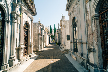 Recoleta Cemetery, the most important and famous cemetery in buenos aires, Argentina - mar 2th 2024