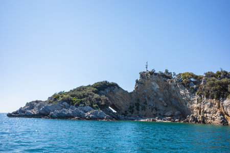 iztuzu Beach near Dalyan, in the Ortaca district of the Province of Mugla in southwestern Turkey. High quality photoの写真素材