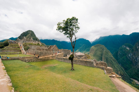 peru, Machu Picchu - 9 March 2025 the Lost city of the Incas, Machu Picchu. High quality photo