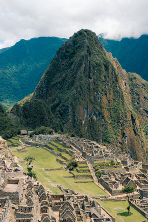 peru, Machu Picchu - 9 March 2025 the Lost city of the Incas, Machu Picchu. High quality photo