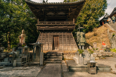 Kumadaniji Temple, the 8th stop on the Shikoku Pilgrimage in Tokushima, Japan - may 2 2025. High quality photoの写真素材
