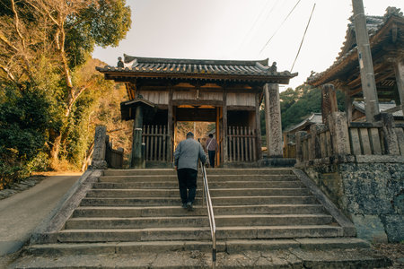 Fujii Temple, the 11th stop on the Shikoku Pilgrimage in Tokushima, Japan - may 2 2025. High quality photoの写真素材
