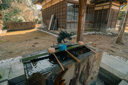 Dainichi Temple, the 13th stop on the Shikoku Pilgrimage in Tokushima, Japan - may 2 2025. High...