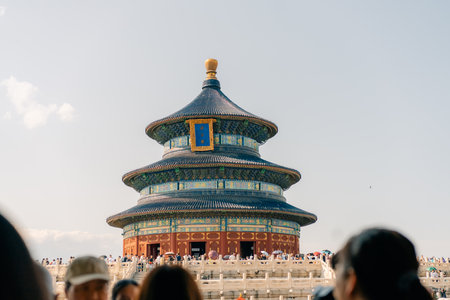 Temple of Heaven, Beijing, China. High quality photoの写真素材