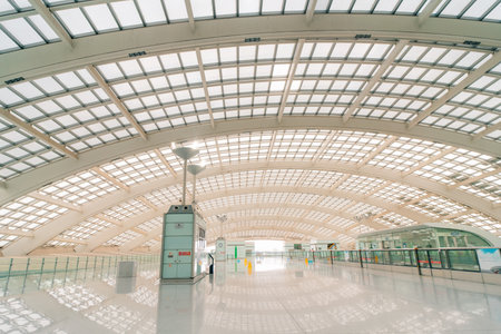 beijing, china - 4 may 2025 capital international airport. High quality photoの写真素材