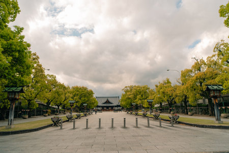 City Of Tenri, Nara, Japan - 2 May 2025 Tenri University Sankokan Museum. High quality photoの写真素材