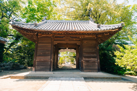 shikoku, JAPAN - May 2, 2025 yakuri Temple No. 85 in the Shikoku Pilgrimage, in Kagawa Prefecture,...