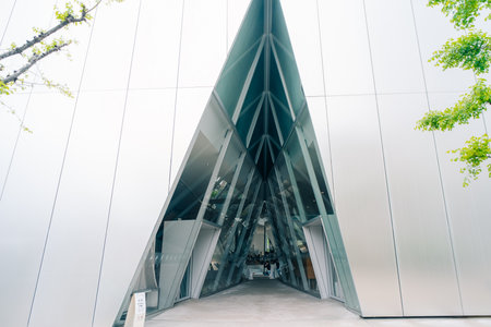 Tokyo, Japan- June 21st, 2025 The Sumida Hokusai Museum featuring exhibits on the life art of...