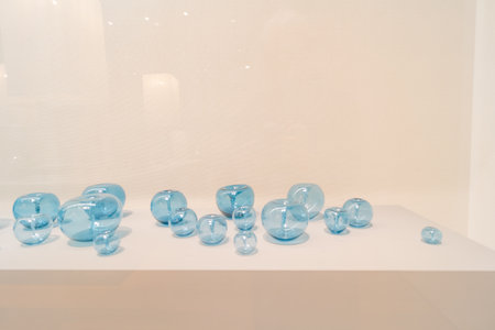 TOYAMA, JAPAN - July 23, 2025 Toyama Glass Art Museum. High quality photo