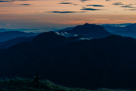 mountain Pulag, Philippines. High quality photo