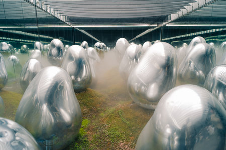 tokyo, japan - 3 august 2025 teamLab Planets Art Museum in Tokyo. High quality photoの写真素材