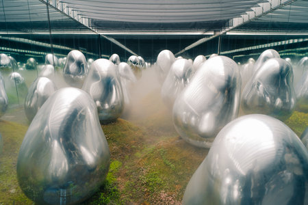 tokyo, japan - 3 august 2025 teamLab Planets Art Museum in Tokyo. High quality photoの写真素材