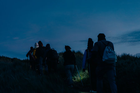 mountain Pulag, Mountain Province, Philippines - August 5, 2025. High quality photoの写真素材