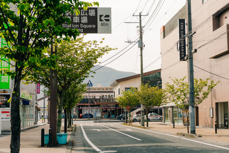 Gotemba, japan - 3 August 2025 Peace Park with Mt. Fuji in spring season. High quality photoの写真素材