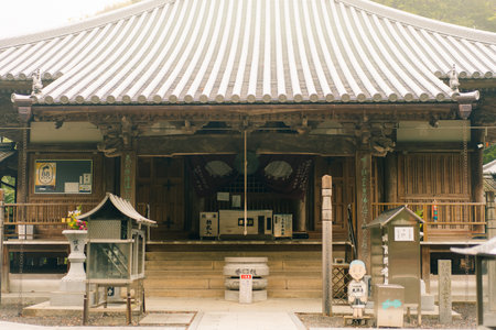 shikoku, JAPAN - May 2, 2025 Temple No. 67 in the Shikoku Pilgrimage. High quality photo