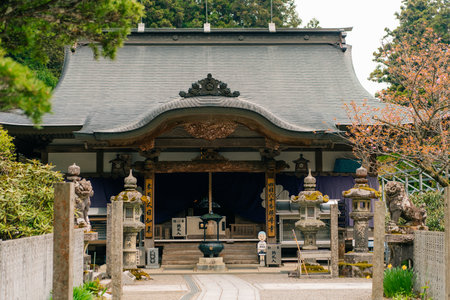 shikoku, JAPAN - may 2 2025 Yokomine Temple 60, in the Shikoku Pilgrimage. High quality photo