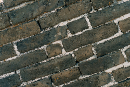 Stone texture background on the Great Wall of China. High quality photo