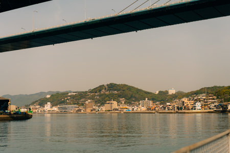 Innoshima Bridge, Onomichi City, Hiroshima Prefecture, Japan. High quality photo