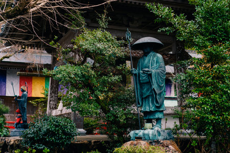 Tokushima, Japan - may 2 2025 No.37 Iwamotoji Temple on the Shikoku Pilgrimage. High quality photoの写真素材