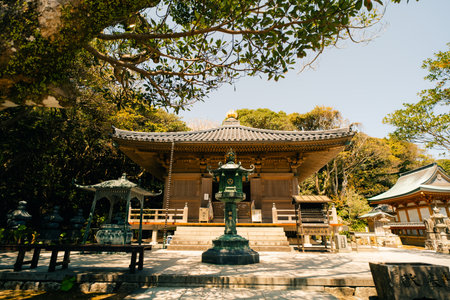 Tokushima, Japan - may 2 2025 No.38 Kongoufukuji Temple on the Shikoku Pilgrimage. High quality photoの写真素材