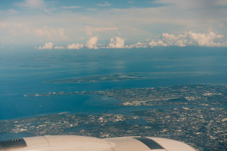Aerial View of Cebu City, Philippines. High quality photoの写真素材