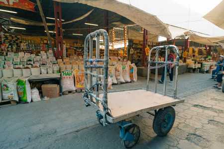 Bishkek, Kyrgyzstan - 2 September 2025 Osh bazaar in Bishkek. It is huge bazaar with local products. High quality photoの写真素材