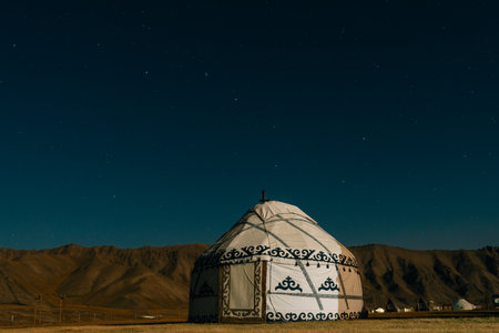 Kurumduk valley, Naryn province, Kyrgyzstan, Central Asia. High quality photoの写真素材