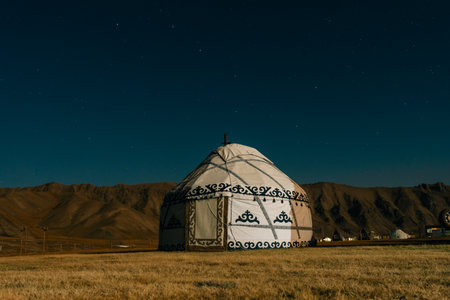 Kurumduk valley, Naryn province, Kyrgyzstan, Central Asia. High quality photoの写真素材