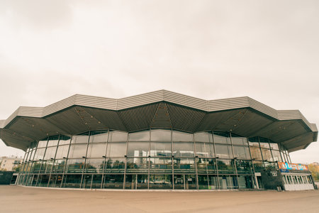 Moscow, Russia - 2 Oct 2025 Moscow State Circus in Vernadsky prospect. High quality photoの写真素材