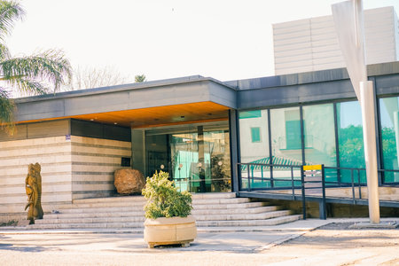 Valencia, spain - 2 Sep 2025 natural science museum of Valencia. High quality photoのeditorial素材