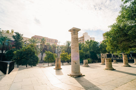 Valencia, Spain. April 2, 2025 City Park Jardines del MuVIM. High quality photo