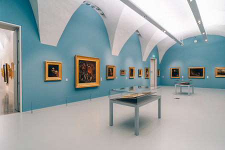 The Musee Fabre is a museum in the Montpellier city, France - 3 Nov 2025. High quality photoのeditorial素材