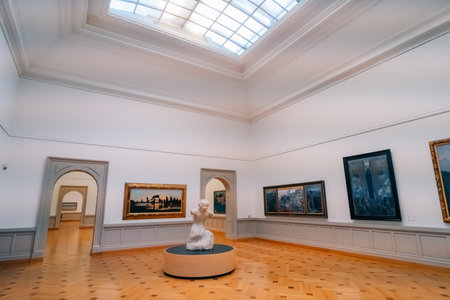 Museum of Art and History in Geneva, Switzerland - 2 Dec 2025. High quality photoのeditorial素材