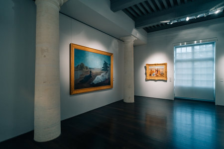 The Musee Fabre is a museum in the Montpellier city, France - 3 Nov 2025. High quality photoのeditorial素材