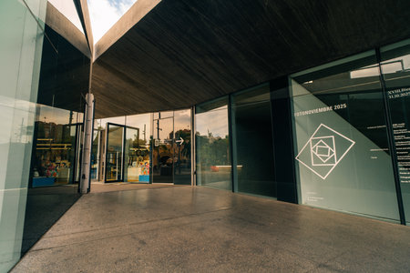 Santa Cruz de Tenerife, Spain - Dec 1, 2025. Museum TEA - Tenerife Espacio de las Artes. High...