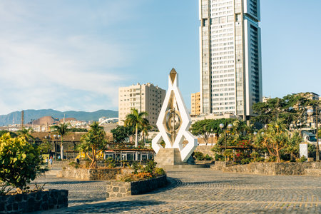 Santa Cruz de Tenerife capital of Tenerife island Canary islands Spain on November 22, 2025. The...