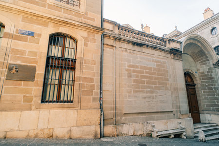 Traditional architecture of Geneva, in Switzerland - 2 Dec 2025. High quality photoのeditorial素材