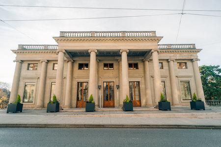 The Eynard palace in Geneva. Geneva, Switzerland - September 5, 2025. High quality photoのeditorial素材