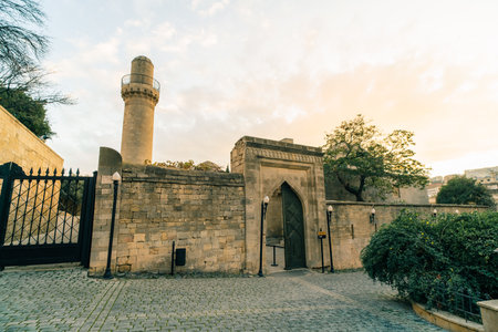 The Palace of the Shirvanshahs is a 15th-century palace built by the Shirvanshahs, located in the Old City of Baku, Azerbaijan - 1 Dec 2025の写真素材