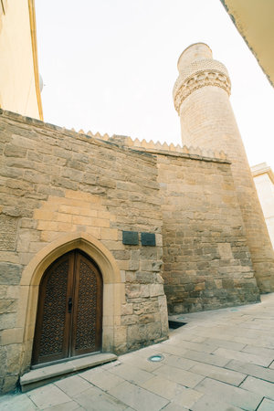 The Palace of the Shirvanshahs is a 15th-century palace built by the Shirvanshahs, located in the Old City of Baku, Azerbaijan - 1 Dec 2025の写真素材