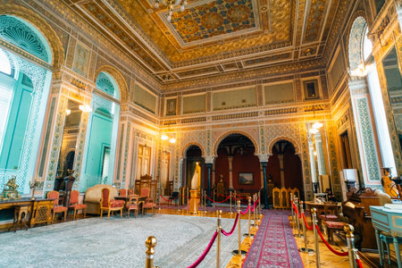 Baku, Azerbaijan - 1 Dec 2025 A view of the National Museum of History of Azerbaijan in Baku, the capital of Azerbaijan. High quality photoのeditorial素材